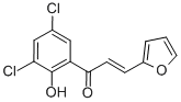 1-(3,5-Dichloro-2-hydroxyphenyl)-3-(2-furyl)prop-2-en-1-oneStructure,60403-69-2Structure 1-(3,5-Dichloro-2-hydroxyphenyl)-3-(2-furyl)prop-2-en-1-one Structure,60403-69-2Structure