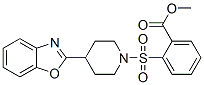 (9ci)-2-[[4-(2-苯并噁唑基)-1-哌啶基]磺?；鵠-苯甲酸甲酯結(jié)構(gòu)式_606082-29-5結(jié)構(gòu)式