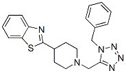 (9ci)-2-[1-[[1-(苯基甲基)-1H-四唑-5-基]甲基]-4-哌啶基]-苯并噻唑結(jié)構(gòu)式_606082-48-8結(jié)構(gòu)式