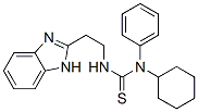 (9CI)-N-[2-(1H-苯并咪唑-2-基)乙基]-N-環(huán)己基-N-苯基-硫脲結(jié)構(gòu)式_606090-51-1結(jié)構(gòu)式