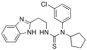 (9CI)-N-[2-(1H-苯并咪唑-2-基)乙基]-N-(3-氯苯基)-N-環(huán)戊基-硫脲結(jié)構(gòu)式_606090-75-9結(jié)構(gòu)式