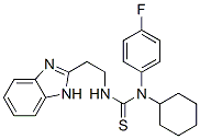 (9CI)-N-[2-(1H-苯并咪唑-2-基)乙基]-N-環(huán)己基-N-(4-氟苯基)-硫脲結(jié)構(gòu)式_606090-78-2結(jié)構(gòu)式