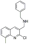 (9ci)-2-氯-8-甲基-n-(苯基甲基)-3-喹啉甲胺結(jié)構(gòu)式_606095-53-8結(jié)構(gòu)式
