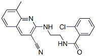 (9ci)-2-氯-n-[2-[(3-氰基-8-甲基-2-喹啉)氨基]乙基]-苯甲酰胺結(jié)構(gòu)式_606105-12-8結(jié)構(gòu)式