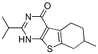 (9ci)-5,6,7,8-四氫-7-甲基-2-(1-甲基乙基)-[1]苯并噻吩并[2,3-d]嘧啶-4(1h)-酮結(jié)構(gòu)式_606114-04-9結(jié)構(gòu)式