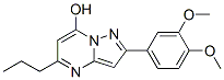 (9CI)-2-(3,4-二甲氧基苯基)-5-丙基-吡唑并[1,5-a]嘧啶-7-醇結(jié)構(gòu)式_606116-43-2結(jié)構(gòu)式