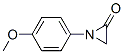 Aziridinone, 1-(4-methoxyphenyl)-(9ci)Structure,606135-86-8Structure Aziridinone, 1-(4-methoxyphenyl)-(9ci) Structure,606135-86-8Structure