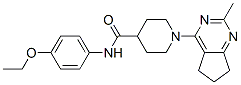 (9ci)-1-(6,7-二氫-2-甲基-5H-環(huán)戊并嘧啶-4-基)-n-(4-乙氧基苯基)-4-哌啶羧酰胺結(jié)構(gòu)式_606135-90-4結(jié)構(gòu)式