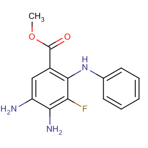 Methyl 4,5-diamino-3-fluoro-2-(phenylamino)benzoateStructure,606144-42-7Structure Methyl 4,5-diamino-3-fluoro-2-(phenylamino)benzoate Structure,606144-42-7Structure