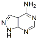 1H-pyrazolo[3,4-d]pyrimidin-4-amine, 3a,7a-dihydro-(9ci) Structure,606489-20-7Structure