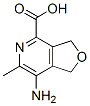 (7ci)-7-氨基-1,3-二氫-6-甲基-呋喃并[3,4-c]吡啶-4-羧酸結(jié)構(gòu)式_606967-41-3結(jié)構(gòu)式