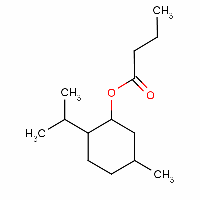Menthyl butyrateStructure,6070-14-0Structure Menthyl butyrate Structure,6070-14-0Structure