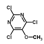 2,4,6-Trichloro-5-methoxypyrimidine Structure,60703-46-0Structure