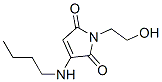 1H-pyrrole-2,5-dione, 3-(butylamino)-1-(2-hydroxyethyl)-(9ci)Structure,607692-44-4Structure 1H-pyrrole-2,5-dione, 3-(butylamino)-1-(2-hydroxyethyl)-(9ci) Structure,607692-44-4Structure