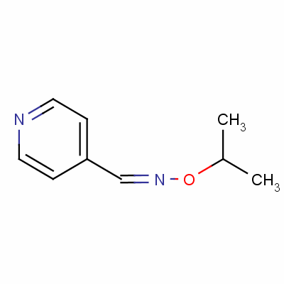 異煙醛 O-異丙基肟結(jié)構(gòu)式_60833-42-3結(jié)構(gòu)式