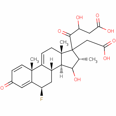 6Beta-fluoro-17,21-dihydroxy-16alpha-methylpregna-1,4,9(11)-triene-3,20-dione 17,21-di(acetate)Structure,60864-39-3Structure 6Beta-fluoro-17,21-dihydroxy-16alpha-methylpregna-1,4,9(11)-triene-3,20-dione 17,21-di(acetate) Structure,60864-39-3Structure