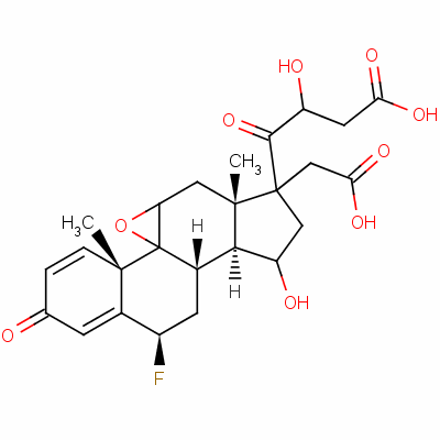 9Beta,11beta-epoxy-6beta-fluoro-17,21-dihydroxypregna-1,4-diene-3,20-dione 17,21-di(acetate)Structure,60864-45-1Structure 9Beta,11beta-epoxy-6beta-fluoro-17,21-dihydroxypregna-1,4-diene-3,20-dione 17,21-di(acetate) Structure,60864-45-1Structure