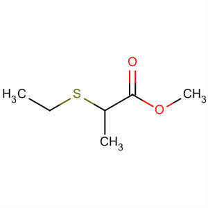 2-(Ethylthio)propionic acid methyl esterStructure,60887-84-5Structure 2-(Ethylthio)propionic acid methyl ester Structure,60887-84-5Structure