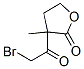 2(3H)-furanone,3-(bromoacetyl)dihydro-3-methyl-(9ci)Structure,60999-29-3Structure 2(3H)-furanone,3-(bromoacetyl)dihydro-3-methyl-(9ci) Structure,60999-29-3Structure