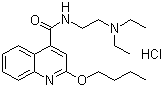 Dibucaine hydrochlorideStructure,61-12-1Structure Dibucaine hydrochloride Structure,61-12-1Structure
