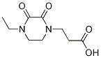 1-Piperazinepropanoicacid,4-ethyl-2,3-dioxo-(9ci)Structure,610311-91-6Structure 1-Piperazinepropanoicacid,4-ethyl-2,3-dioxo-(9ci) Structure,610311-91-6Structure
