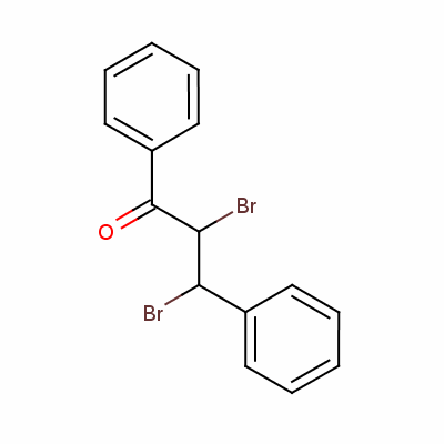 2,3-Dibromo-3-phenylpropiophenoneStructure,611-91-6Structure 2,3-Dibromo-3-phenylpropiophenone Structure,611-91-6Structure