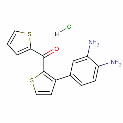 (3,4-Diaminophenyl) 2-thienylketone hydrochlorideStructure,61167-19-9Structure (3,4-Diaminophenyl) 2-thienylketone hydrochloride Structure,61167-19-9Structure