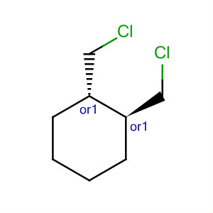 Trans-1,2-bis(chloromethyl)cyclohexaneStructure,61169-66-2Structure Trans-1,2-bis(chloromethyl)cyclohexane Structure,61169-66-2Structure