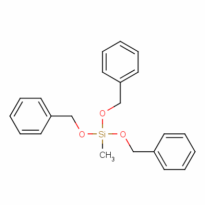 Methyltris(phenylmethoxy)silaneStructure,61214-13-9Structure Methyltris(phenylmethoxy)silane Structure,61214-13-9Structure