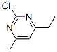 2-Chloro-4-ethyl-6-methylpyrimidineStructure,61233-53-2Structure 2-Chloro-4-ethyl-6-methylpyrimidine Structure,61233-53-2Structure