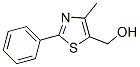 (4-Methyl-2-phenyl-1,3-thiazol-5-yl)methanolStructure,61291-91-6Structure (4-Methyl-2-phenyl-1,3-thiazol-5-yl)methanol Structure,61291-91-6Structure