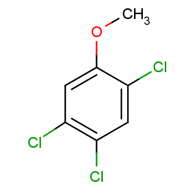 2,4,5-Trichloroanisole Structure,6130-75-2Structure