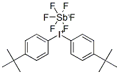 Bis-(4-tert-butylphenyl)-iodonium hexafluoroantimonateStructure,61358-23-4Structure Bis-(4-tert-butylphenyl)-iodonium hexafluoroantimonate Structure,61358-23-4Structure