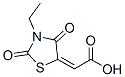 Acetic acid, (3-ethyl-2,4-dioxo-5-thiazolidinylidene)-(9ci)Structure,613656-84-1Structure Acetic acid, (3-ethyl-2,4-dioxo-5-thiazolidinylidene)-(9ci) Structure,613656-84-1Structure