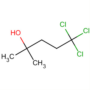 5,5,5-Trichloro-2-methyl-2-pentanolStructure,61446-85-3Structure 5,5,5-Trichloro-2-methyl-2-pentanol Structure,61446-85-3Structure