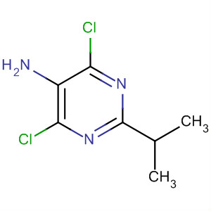 4,6-Dichloro-2-(1-methylethyl)-5-pyrimidinamineStructure,61456-98-2Structure 4,6-Dichloro-2-(1-methylethyl)-5-pyrimidinamine Structure,61456-98-2Structure