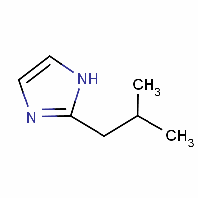 2-異丁基-1H-咪唑結(jié)構(gòu)式_61491-92-7結(jié)構(gòu)式