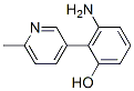 Phenol, 3-amino-2-(6-methyl-3-pyridinyl)-(9ci)Structure,615572-97-9Structure Phenol, 3-amino-2-(6-methyl-3-pyridinyl)-(9ci) Structure,615572-97-9Structure