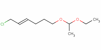 (E)-1-chloro-6-(1-ethoxyethoxy)hex-2-eneStructure,61565-22-8Structure (E)-1-chloro-6-(1-ethoxyethoxy)hex-2-ene Structure,61565-22-8Structure