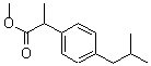 2-(4-異丁基苯基)丙酸甲酯結(jié)構(gòu)式_61566-34-5結(jié)構(gòu)式
