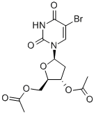 3,5-Di-o-acetyl-5-bromo-2-deoxy-d-uridineStructure,6161-23-5Structure 3,5-Di-o-acetyl-5-bromo-2-deoxy-d-uridine Structure,6161-23-5Structure