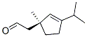 2-Cyclopentene-1-acetaldehyde,1-methyl-3-(1-methylethyl)-,(1s)-(9ci)Structure,616206-00-9Structure 2-Cyclopentene-1-acetaldehyde,1-methyl-3-(1-methylethyl)-,(1s)-(9ci) Structure,616206-00-9Structure