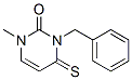 2(1H)-pyrimidinone,3,4-dihydro-1-methyl-3-(phenylmethyl)-4-thioxo-Structure,61686-75-7Structure 2(1H)-pyrimidinone,3,4-dihydro-1-methyl-3-(phenylmethyl)-4-thioxo- Structure,61686-75-7Structure
