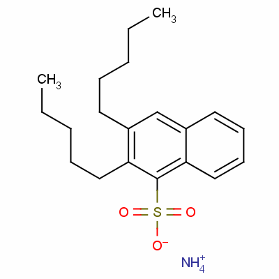 Ammonium dipentylnaphthalenesulphonateStructure,61702-92-9Structure Ammonium dipentylnaphthalenesulphonate Structure,61702-92-9Structure