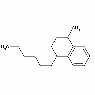 1-Hexyl-1,2,3,4-tetrahydro-4-methylnaphthaleneStructure,61761-60-2Structure 1-Hexyl-1,2,3,4-tetrahydro-4-methylnaphthalene Structure,61761-60-2Structure