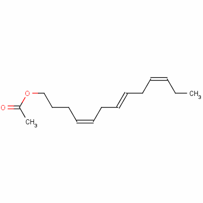 (Z,e,z)-trideca-4,7,10-trien-1-yl acetateStructure,61810-56-8Structure (Z,e,z)-trideca-4,7,10-trien-1-yl acetate Structure,61810-56-8Structure