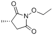 2,5-Pyrrolidinedione,1-ethoxy-3-methyl-,(3s)-(9ci)Structure,618109-36-7Structure 2,5-Pyrrolidinedione,1-ethoxy-3-methyl-,(3s)-(9ci) Structure,618109-36-7Structure