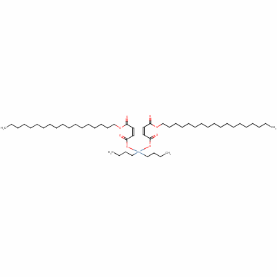 Octadecyl (z,z)-6,6-dibutyl-4,8,11-trioxo-5,7,12-trioxa-6-stannatriaconta-2,9-dienoateStructure,61813-52-3Structure Octadecyl (z,z)-6,6-dibutyl-4,8,11-trioxo-5,7,12-trioxa-6-stannatriaconta-2,9-dienoate Structure,61813-52-3Structure