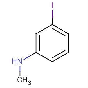 3-碘-N-甲基苯胺結(jié)構(gòu)式_61829-42-3結(jié)構(gòu)式