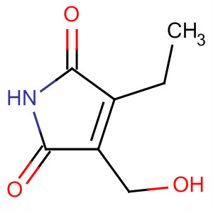 1H-pyrrole-2,5-dione,3-ethyl-4-(hydroxymethyl)-(9ci)Structure,61892-72-6Structure 1H-pyrrole-2,5-dione,3-ethyl-4-(hydroxymethyl)-(9ci) Structure,61892-72-6Structure